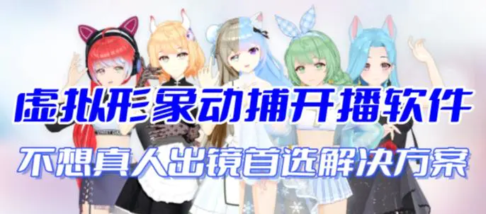 首款AI视频动捕虚拟辅助直播产品【不想真人出镜用虚拟形象替代】-梧桐有术