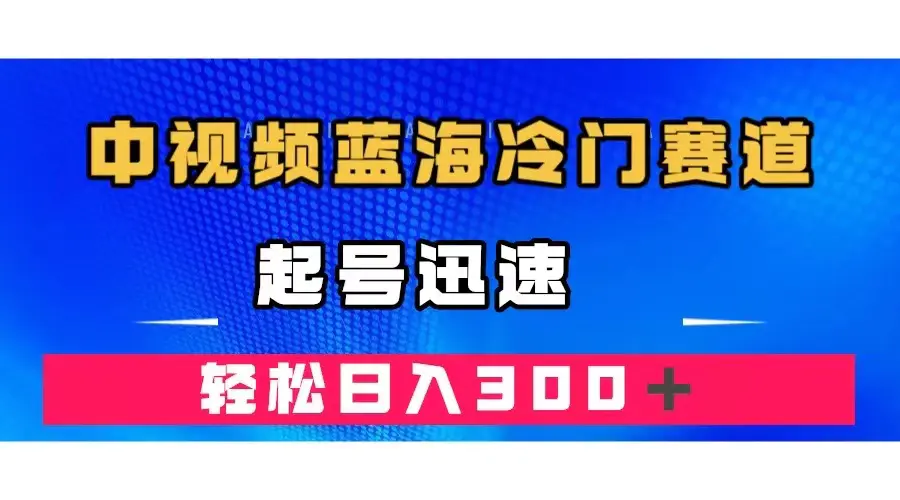 中视频蓝海冷门赛道，韩国视频奇闻解说，起号迅速，日入300＋-梧桐有术