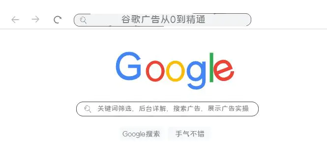 谷歌广告从0到精通-关键词筛选，搜索广告，展示广告实操-梧桐有术