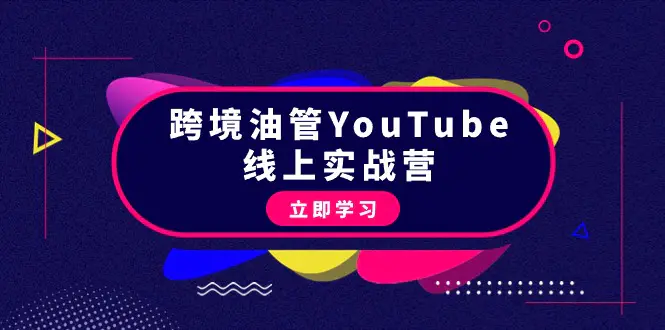 跨境油管YouTube线上营：大量实战一步步教你从理论到实操到赚钱-梧桐有术