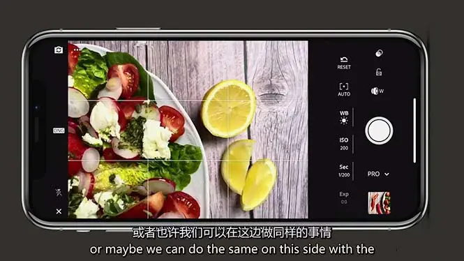 iPhone 美食摄影-掌握美食摄影造型-构图和编辑艺术-21节课-梧桐有术