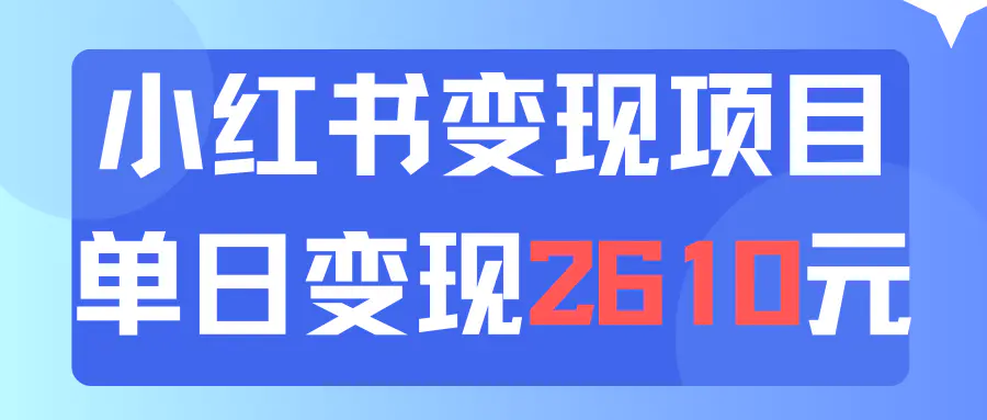 利用小红书卖资料单日引流150人当日变现2610元小白可实操-梧桐有术