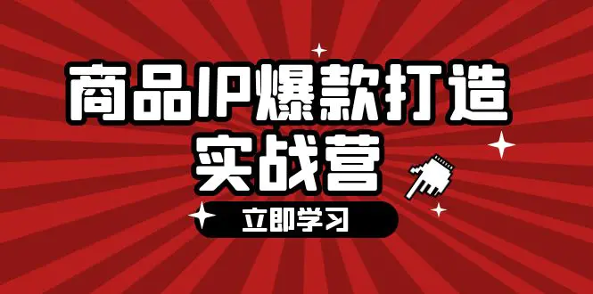 商品-IP爆款打造实战营，手把手教你打造商品IP，爆款 不断-梧桐有术